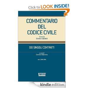 Commentario del Codice Civile   DEI SINGOLI CONTRATTI (artt. 1548 1654 