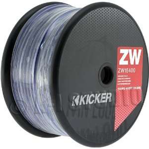  Kicker Z Series 09ZW16400 400 Feet 16 Gauge Speaker Wire 