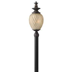  Hinkley Lighting 1731 Montreal Post Outdoor Aged Iron 