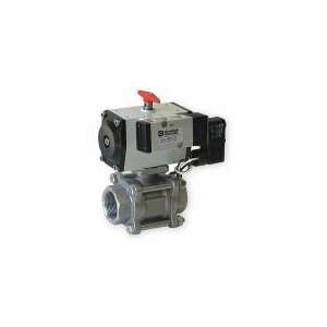   PVS27AJD05A Ball Valve,1 1/2 In NPT,Double Acting,SS