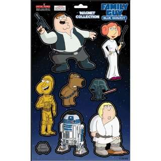  Family Guy Spoofs Star War Magnet Collection Toys & Games