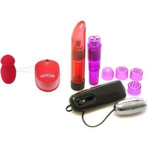  Hustler Novelties Red Cat and Mouse Phthalate Free Bullet 