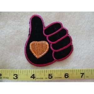  Thumbs Up with a Heart Patch 