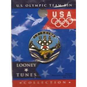 Warner Brothers Looney Tunes Daffy Duck Olympic Swimming 