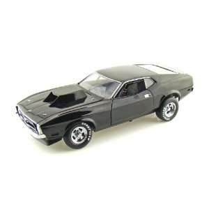  1971 Ford Mustang Mach 1 Pro Stock Racing 1/18 Black Toys 