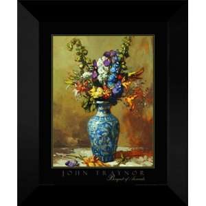   John Traynor FRAMED Print 15x18 Bouquet Of Annuals