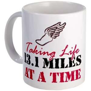  Taking Life 13.1 miles Sports Mug by  Kitchen 