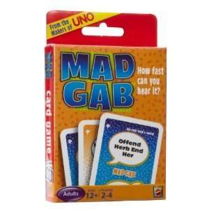  Mad Gab Picto gabs Card Game From the Makers of UNO Toys 