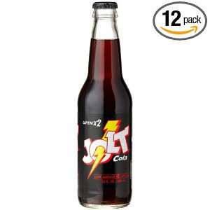 Jolt COLA LONGNECK   yes, they still are making it , 12 Ounce Glass 
