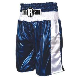 Ringside Pro Boxing Trunks   Blue