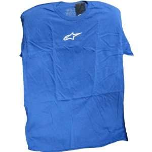  Alpinestars Astar Mens Short Sleeve Casual Shirt   Blue 