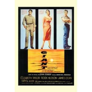 Giant (1956) 27 x 40 Movie Poster Style B 