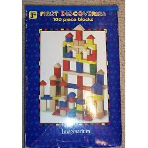  First Discoveries 100 Piece Blocks   Imaginarium Toys 