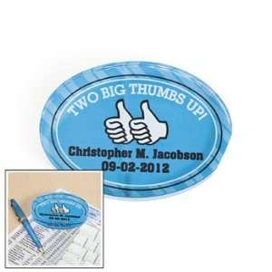 Personalized Thumbs Up Paper Weight   Invitations & Stationery 