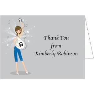  Rock On Baby Shower Thank You Cards   Set of 20 Baby