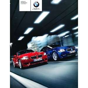  2008 BMW Z4 M Roadster and Coupe Sales Brochure Book 