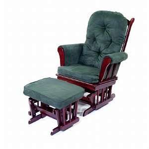  Todays Mom Madison Glider & Ottoman Set, Forest and 