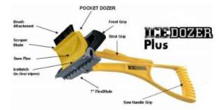 The IceDozer Plus multiple features help you tear through ice
