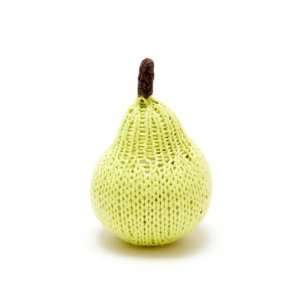  Pebble Baby Rattle   Knitted Pear Toys & Games
