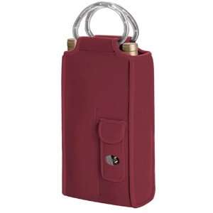  Brunello Double Wine Tote With Stainless Steel Waiter 