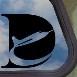  Nasa Black Decal Space Symbol Sci Fi UFO Window Sticker 