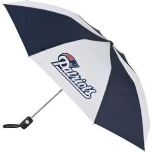  totes New England Patriots Small Auto Folding Umbrella 