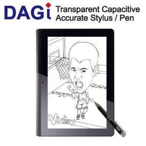 DAGI Capacitive Stylus for iPod Touch, iPad , iPhone Black 
