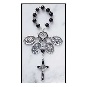  St. Benedict Single Decade Medallion Rosary Everything 