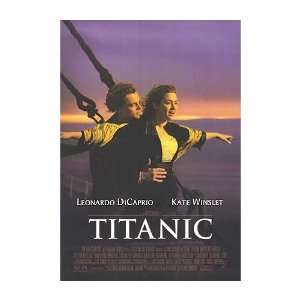 Titanic Movie Poster, 26.75 x 38.5 (1997)