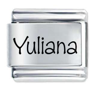  Name Yuliana Italian Charms Bracelet Link Pugster 