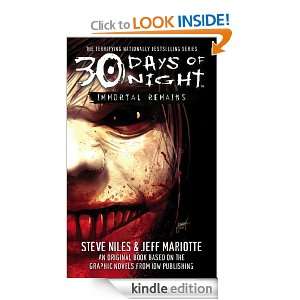 30 Days of Night Immortal Remains v. 2 Jeff Mariotte, Steve Niles 