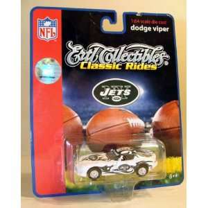   NFL NY Jets Ertl Collectibles Die Cast Dodge Viper 164 Toys & Games