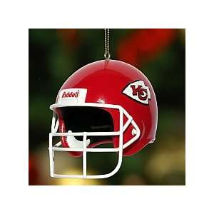 Kansas City Chiefs Official 3 Helmet Ornament