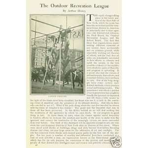   1900 Outdoor Recreation League of New York City Parks 
