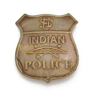  Old West Indian Police Badge Replica