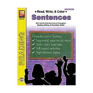  Read, Write, and Color   Sentences   Grade 1 Toys & Games