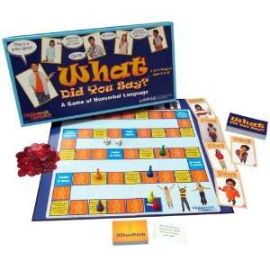    What Did You Say? A Game of Nonverbal Language Toys & Games