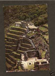 PYRAMIDS OF THE INTIHUATANA, PERU  