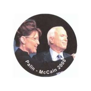  Palin   McCain 2008 2 Pinback Button 