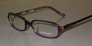 JILL STUART 168 Designer WOMEN Eyeglass Frame BLUE PINK  