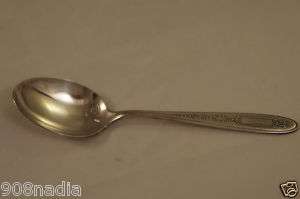 SILVERPLATE SUGAR SPOON 1921 GROSVENOR ONEIDA NO MONO  