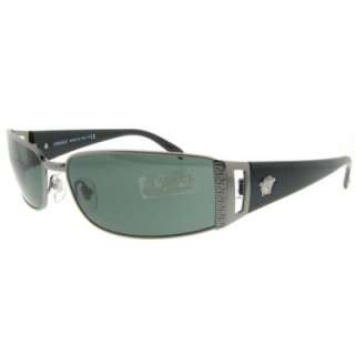 NEW Versace VE 2021 Sunglasses VE2021 Gunmetal 1001/6  