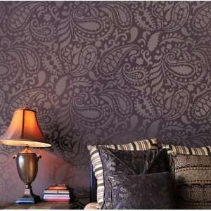  Paisley Allover Stencil Pattern   Reusable stencils for 