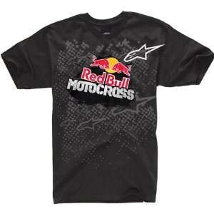 Alpinestars Grit Red Bull Motocross Mens Short Sleeve Sportswear T 