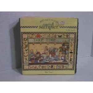  TAKE TIME 550 PIECE PUZZLE by COUNTRY SAMPLER & ellen 