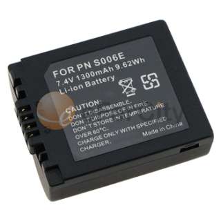 CGA S006 Battery for Panasonic Lumix DMC FZ8EF S FZ8EG  