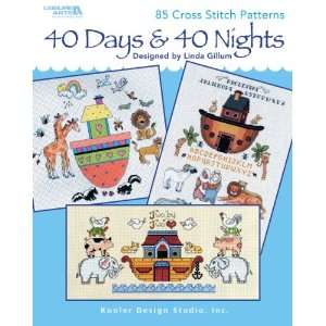    40 Days & 40 Nights Cross Stitch Book Arts, Crafts & Sewing