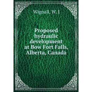   development at Bow Fort Falls, Alberta, Canada W. J Wignall Books