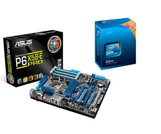 Intel Core i7 Processor i7 950 3.06GHz + Asus P6X58 E PRO Socket 1366 