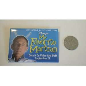  Disney My Favorite Martian Promotional Button Everything 